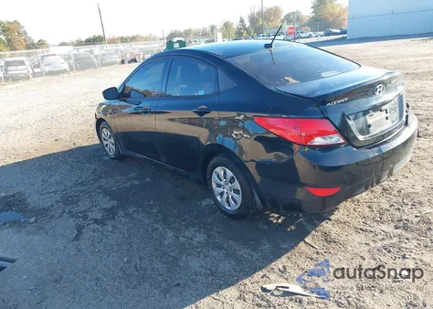 2017 Hyundai Accent Se из США, поврежденный, VIN KMHCT4AE2HU320961